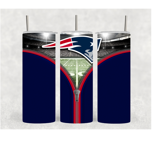 20oz Patriots Zipper