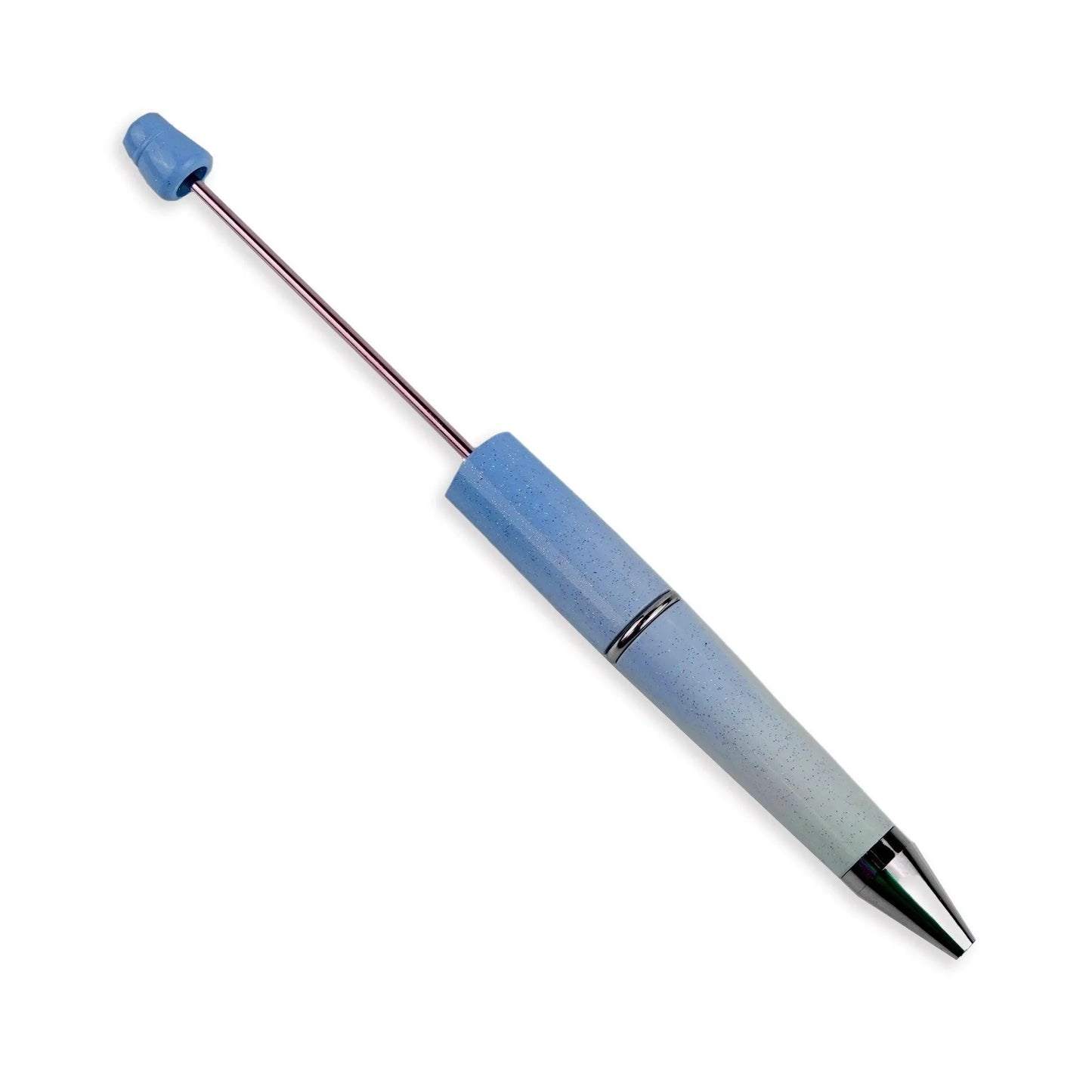 Master Maker Crafts -  Pen Beadable - Ombre Blue & White