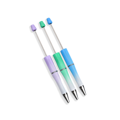 Master Maker Crafts -  Pen Beadable - Ombre Blue & White
