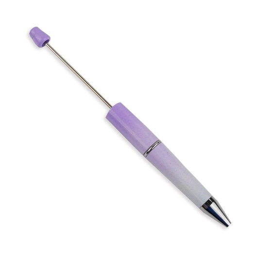 Master Maker Crafts -  Pen Beadable - Ombre Purple & White
