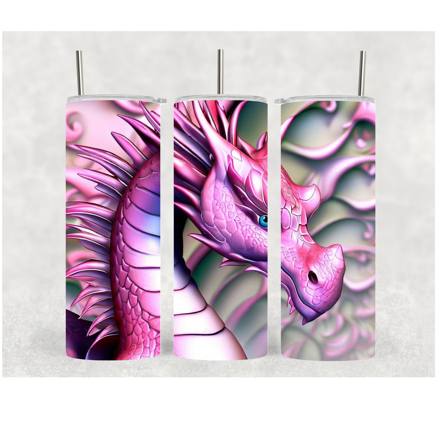 20oz Pink Dragon