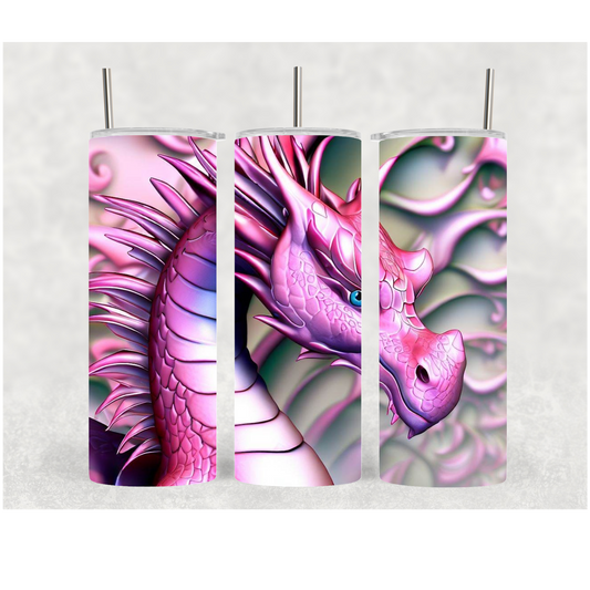 20oz Pink Dragon