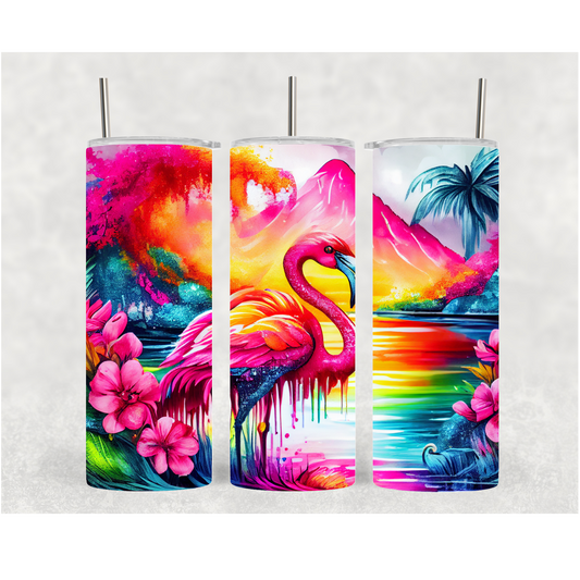 20oz Pink Flamingo