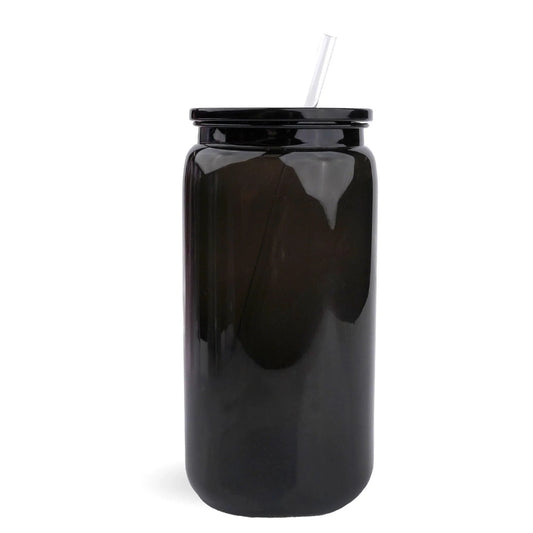 Master Maker Crafts -  16 oz Plastic Can Opaque - Smoke Black