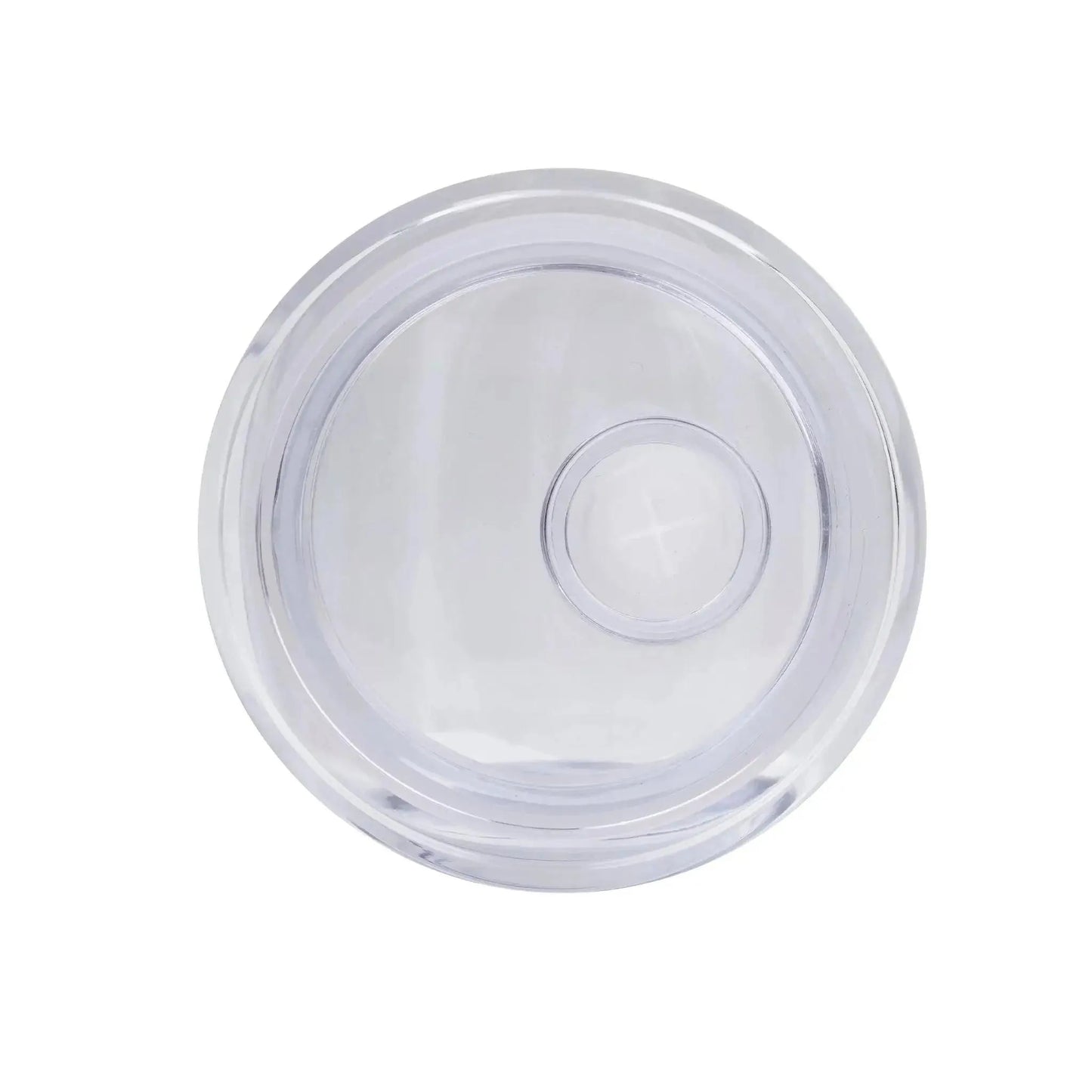 Master Maker Crafts -  16 oz Plastic Can Transparent - Frosted