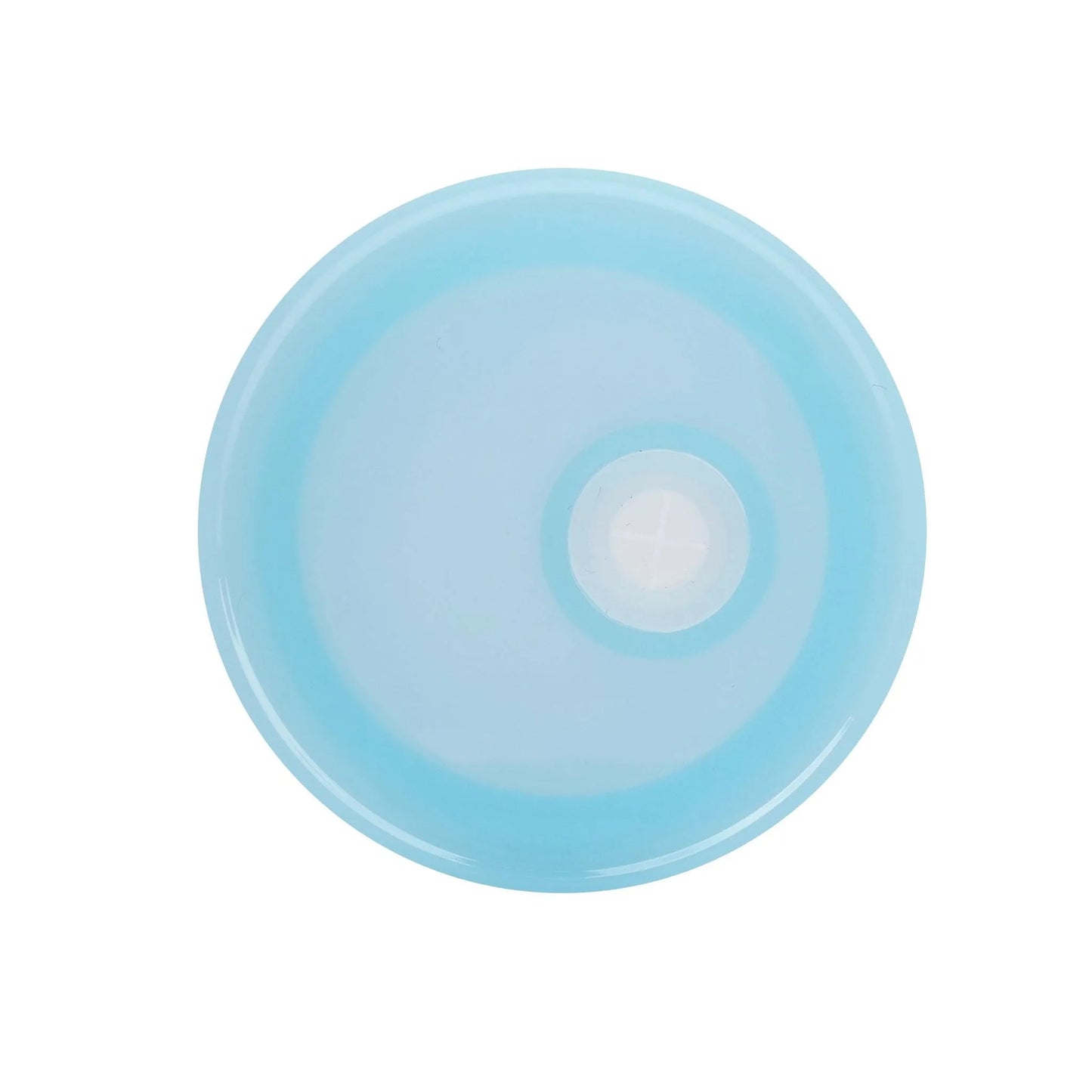 Master Maker Crafts -  16 oz Plastic Can Transparent - Light Blue