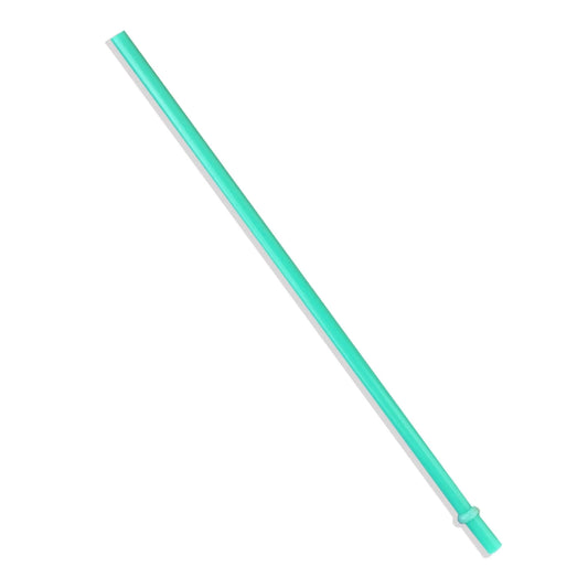 Master Maker Crafts -  Plastic Straw Reusable Opaque - Mint Green 7.25"