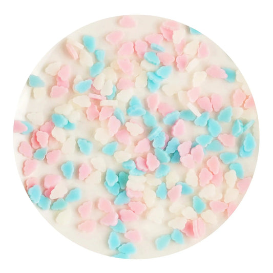 Master Maker Crafts -  Poly Clay Slices - Baby Cloud Blend (2 oz Bag)