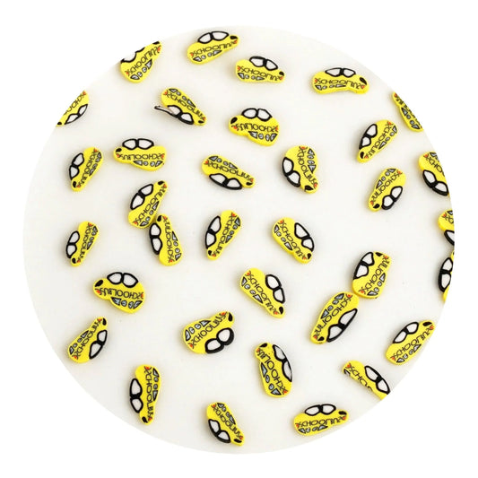 Master Maker Crafts -  Poly Clay Slices - School Bus (2 oz Bag)
