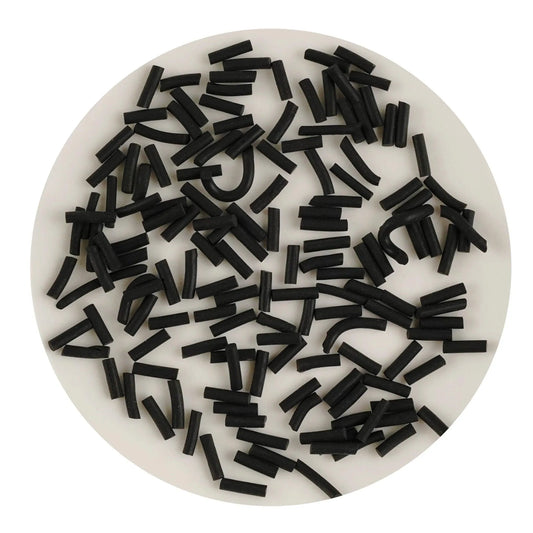 Master Maker Crafts -  Poly Clay Sprinkles - Black (2 oz Bag)