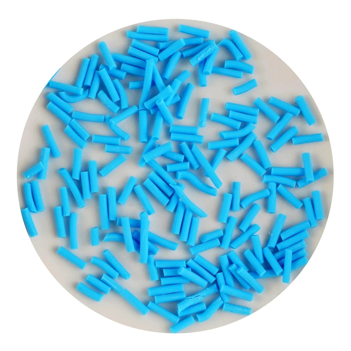 Master Maker Crafts -  Poly Clay Sprinkles - Blue (2 oz Bag)