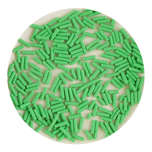 Master Maker Crafts -  Poly Clay Sprinkles - Green (2 oz Bag)
