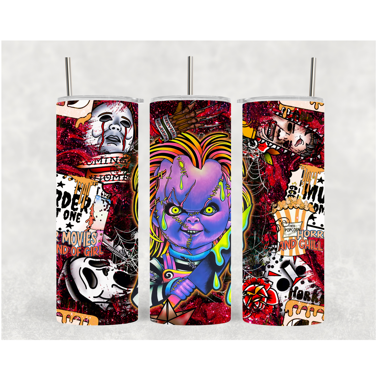 20oz Purple Chucky