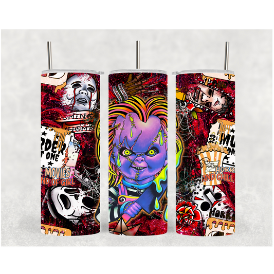 20oz Purple Chucky