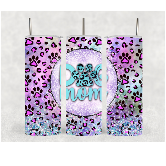 20oz Purple Dog Mom