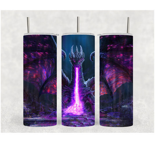 20oz Purple Dragon