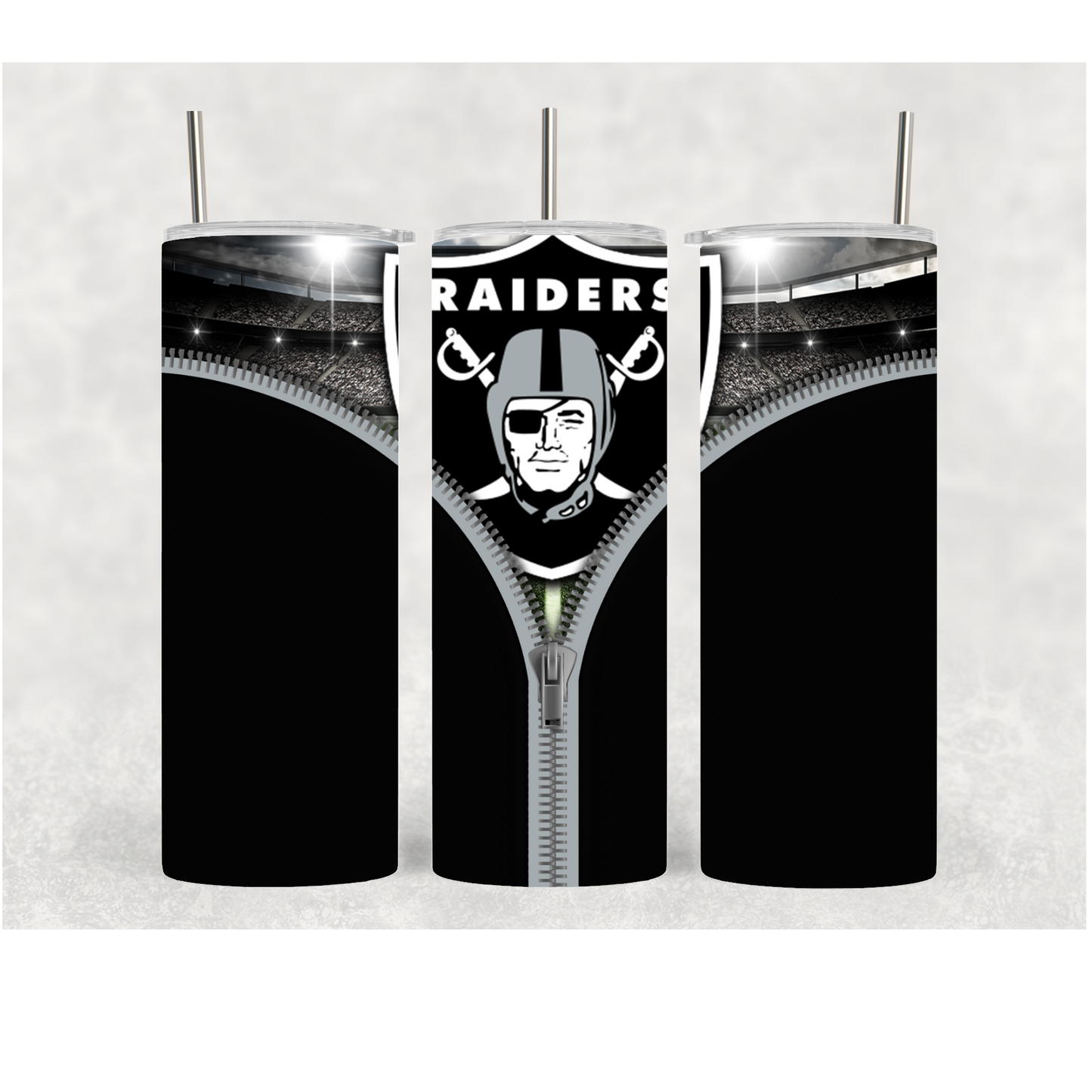 20oz Raiders Zipper