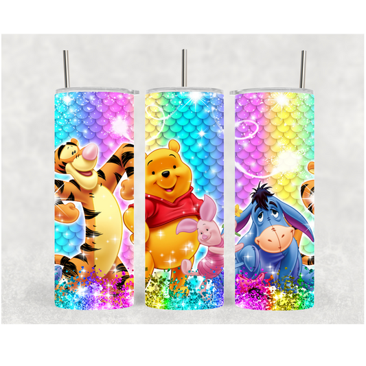 20oz Rainbow Bear Friends