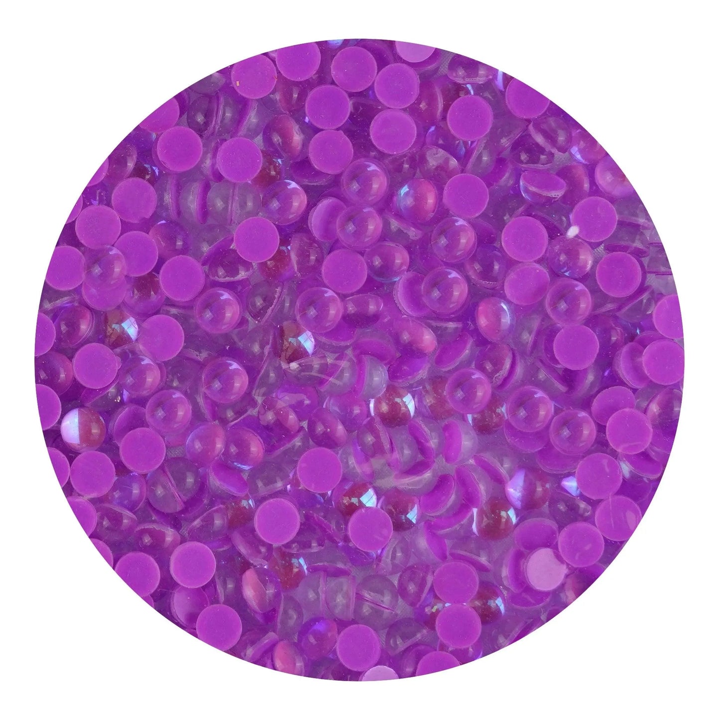 Rhinestone Mermaid Drop Amethyst (1400 Non Hot Fix - SS10)