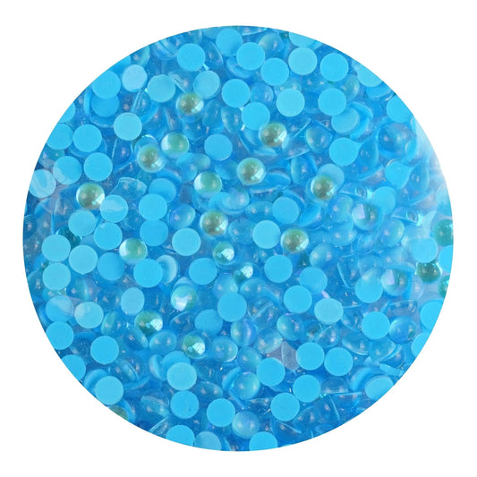 Master Maker Crafts -  Rhinestone Mermaid Drop Blue (1400 Non Hot Fix - SS10)