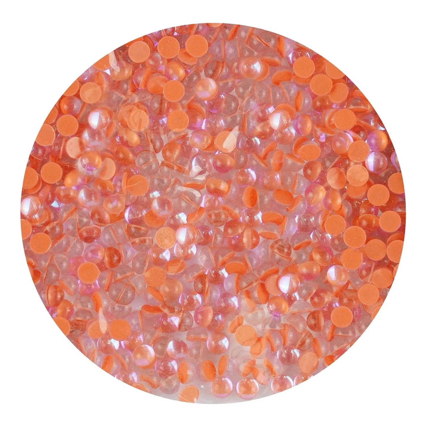 Master Maker Crafts -  Rhinestone Mermaid Drop Orange (1400 Non Hot Fix - SS10)