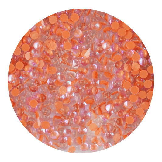 Master Maker Crafts -  Rhinestone Mermaid Drop Orange (1400 Non Hot Fix - SS10)