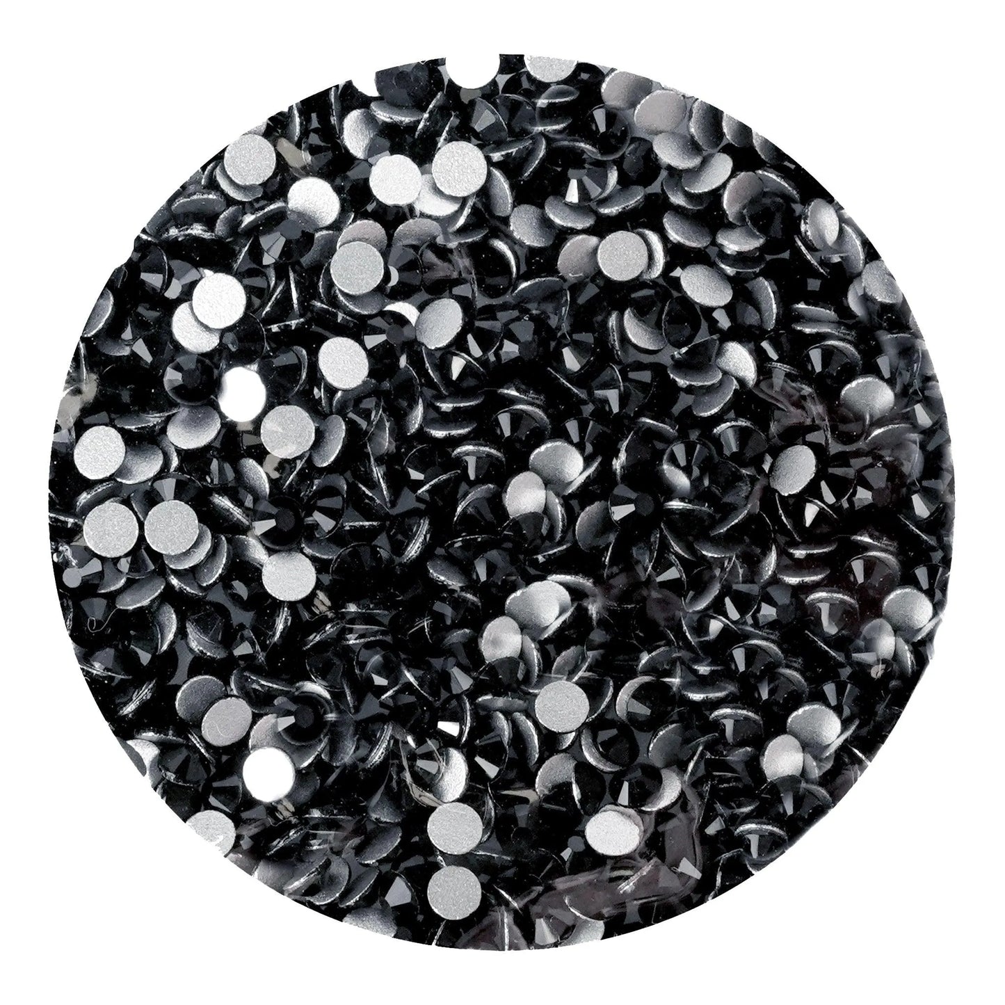 Master Maker Crafts -  Rhinestone Metallic Jet Hematite (1400 Non Hot Fix - SS10)