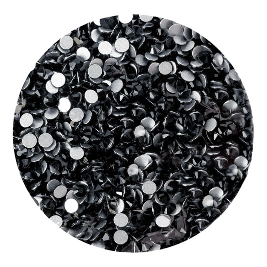 Master Maker Crafts -  Rhinestone Metallic Jet Hematite (1400 Non Hot Fix - SS10)