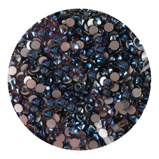 Master Maker Crafts -  Rhinestone Metallic Navy (1400 Non Hot Fix - SS10)