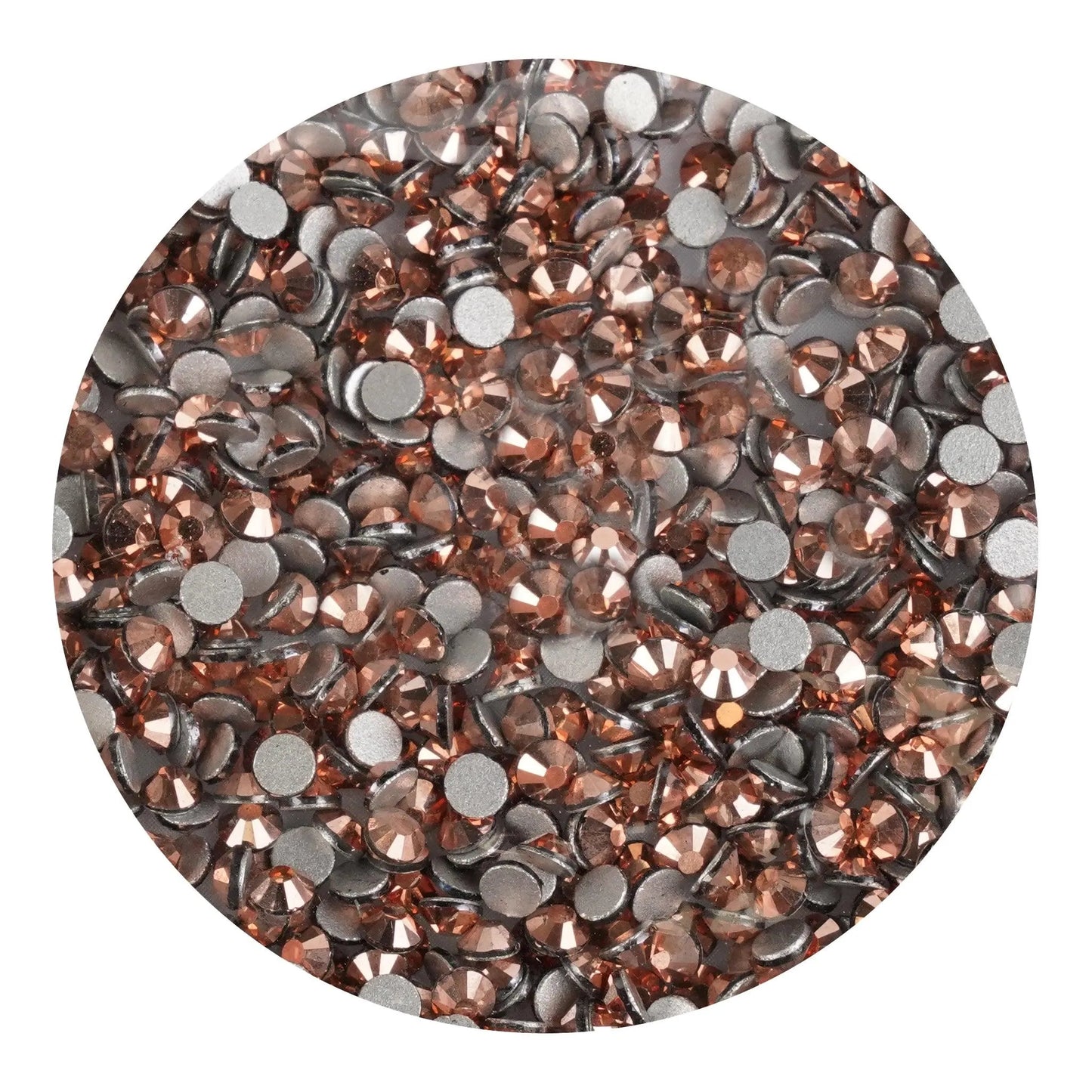 Master Maker Crafts -  Rhinestone Metallic Rose Gold (1400 Non Hot Fix - SS10)