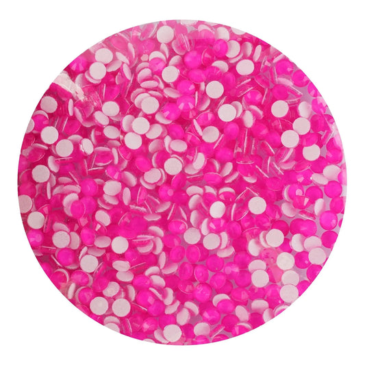 Master Maker Crafts -  Rhinestone Neon Pink (1400 Non Hot Fix - SS10)