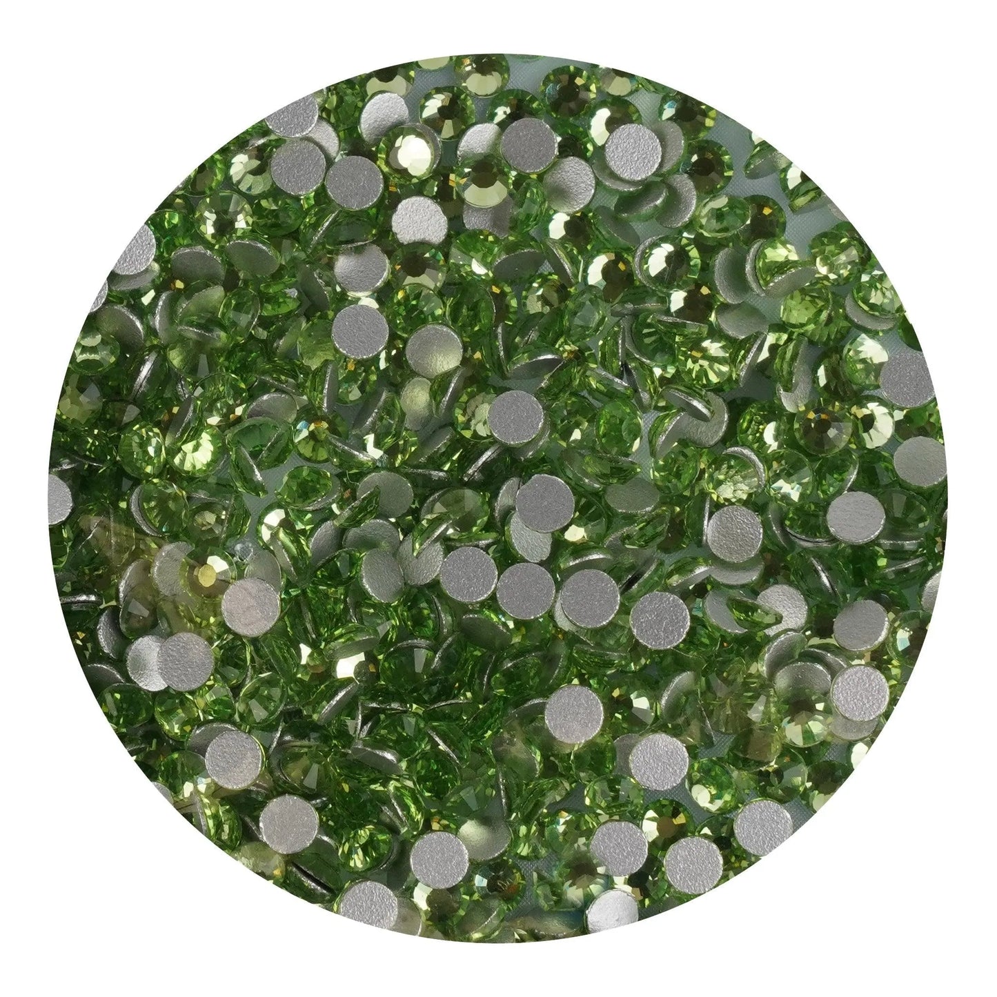 Master Maker Crafts -  Rhinestone Traditional Light Peridot (1400 Non Hot Fix - SS10)