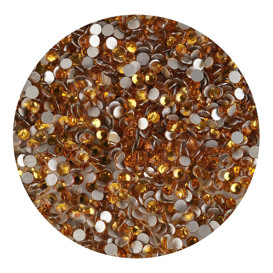 Master Maker Crafts -  Rhinestone Traditional Topaz (1400 Non Hot Fix - SS10)