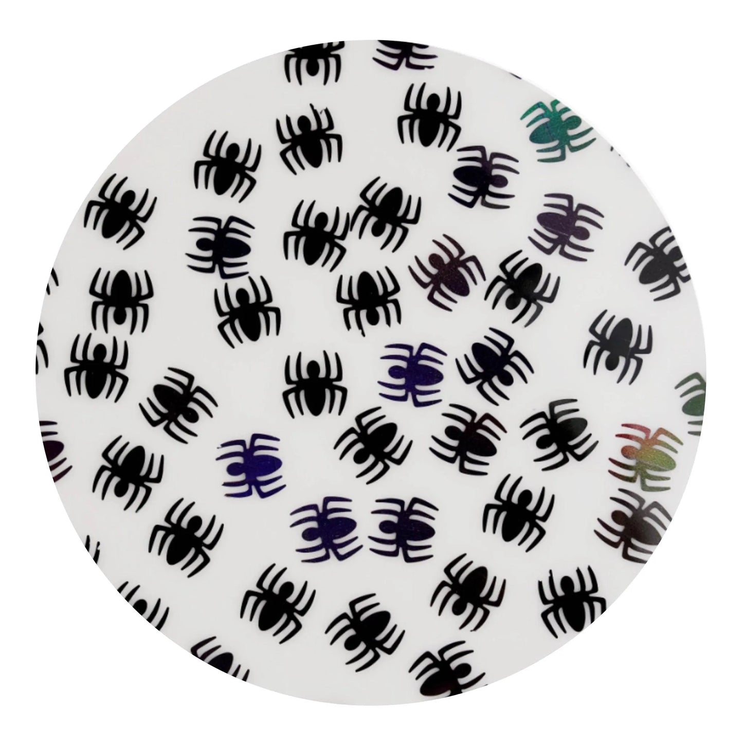 Master Maker Crafts -  Shaped Glitter Halloween - Spider (2 oz Bag)