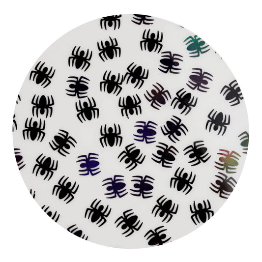 Master Maker Crafts -  Shaped Glitter Halloween - Spider (2 oz Bag)