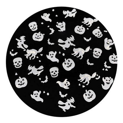 Master Maker Crafts -  Shaped Glitter Halloween - Spooky Blend (2 oz Bag)