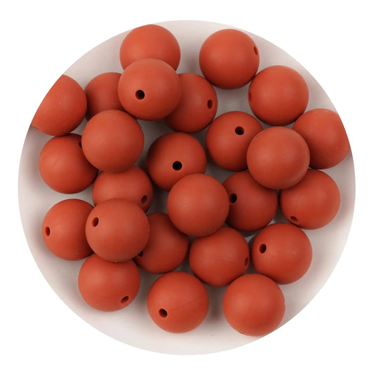 Master Maker Crafts -  Silicone Bead Round - Autumn Glaze (5 Beads - 12mm)