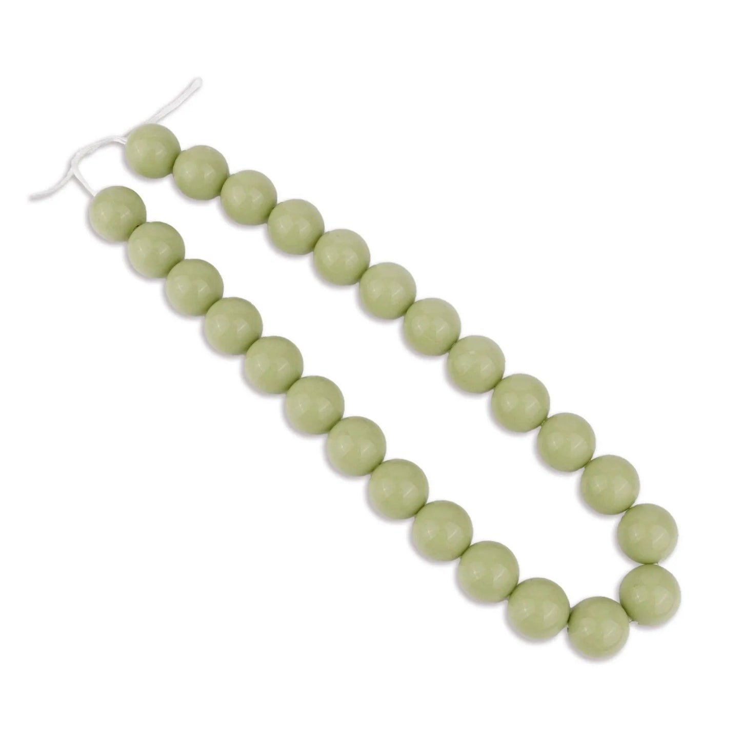 Master Maker Crafts -  Silicone Bead Round - Liquid Lint (5 Beads - 15mm)