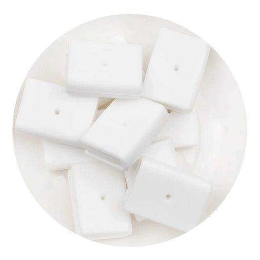 Master Maker Crafts -  Silicone Focal Bead Book - White (5 Beads)