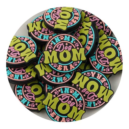 Master Maker Crafts -  Silicone Focal Bead - Dog Mom Era (5 Beads)