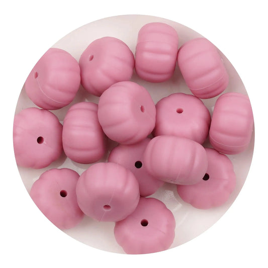 Master Maker Crafts -  Silicone Focal Bead Pumpkin - Light Purple (5 Beads)