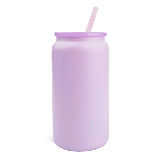 Master Maker Crafts -  16 oz Stainless Steel Metal Can - Purple