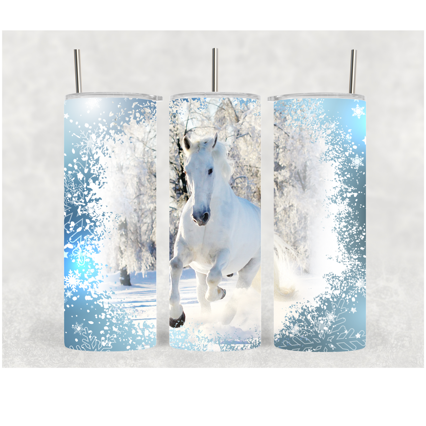 20oz White Horse