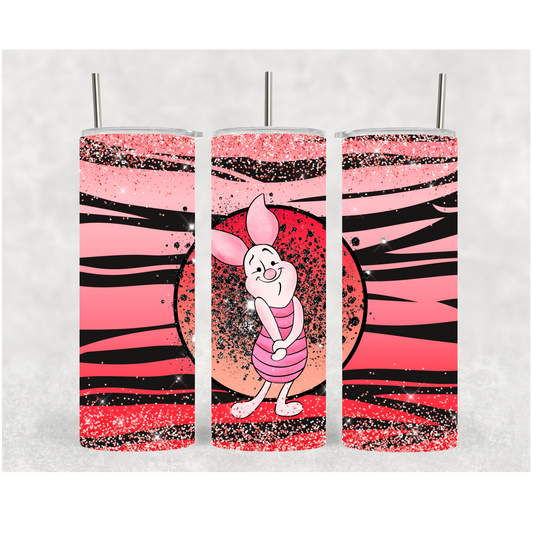 20oz Zebra Pig