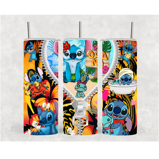 20oz Zipper Ohana